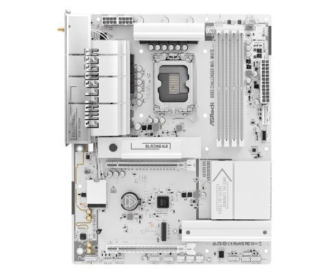 Asrock Asrock B860 Challenger WiFi White Intel B860 LGA 1851 (Socket V1) ATX