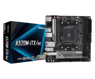 Asrock Płyta główna Asrock A520M-ITX/AC