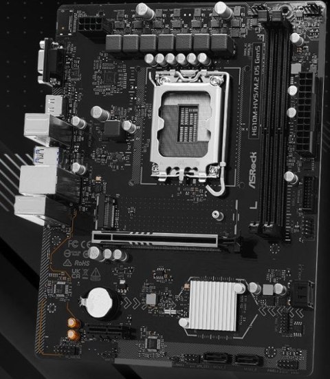 Asrock Płyta główna Asrock H610M-HVS/M.2 D5 GEN5