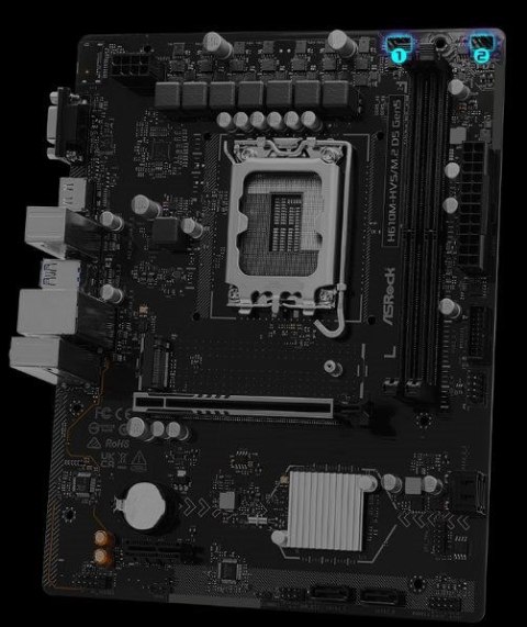Asrock Płyta główna Asrock H610M-HVS/M.2 D5 GEN5