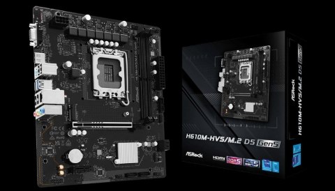 Asrock Płyta główna Asrock H610M-HVS/M.2 D5 GEN5