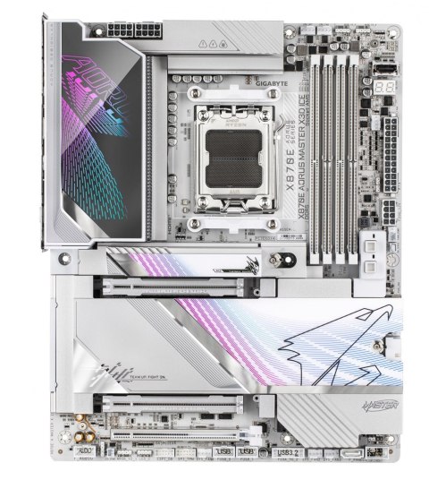 Gigabyte GIGABYTE X870E AORUS MASTER X3D ICE AMD X870E Gniazdo AM5 ATX