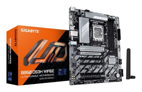 Gigabyte GIGABYTE B860 DS3H WIFI6E płyta główna Intel B860 LGA 1851 (Socket V1) ATX