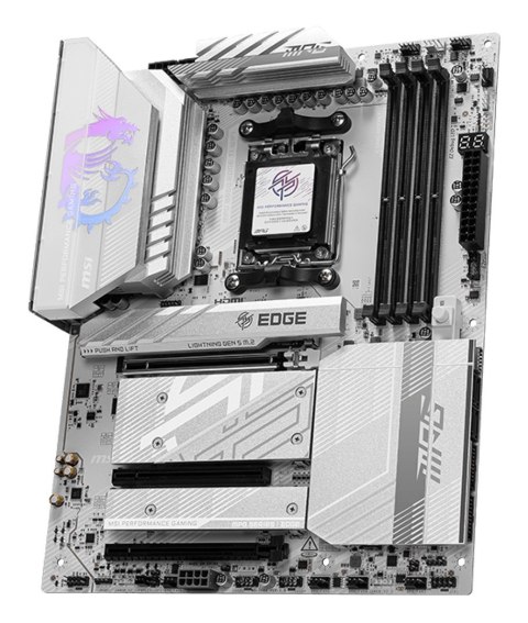 MSI MSI MPG B850 EDGE TI WIFI płyta główna AMD B850 Gniazdo AM5 ATX