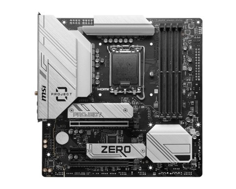 MSI Płyta główna MSI B760M PROJECT ZERO Intel B760 LGA 1700 micro ATX