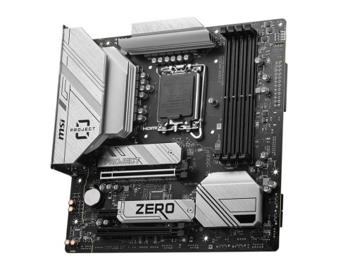 MSI Płyta główna MSI B760M PROJECT ZERO Intel B760 LGA 1700 micro ATX