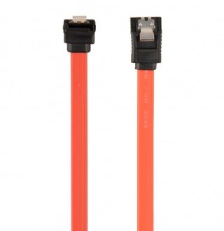 Gembird Kabel SATA DATA III dół/prosto metalowe zatrzaski 50cm