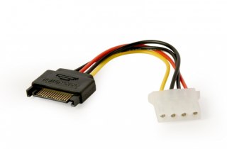 Gembird Kabel SATA zasilający(M)->Molex(M) 15cm