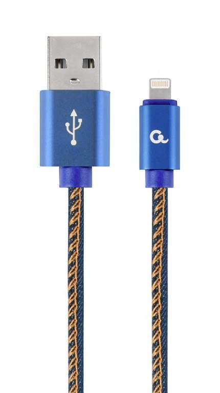 Gembird Kabel USB 8 pin premium jeans 1 m
