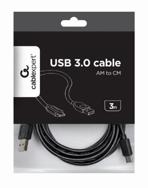 Gembird Kabel USB Type-C(M)-AM 3M
