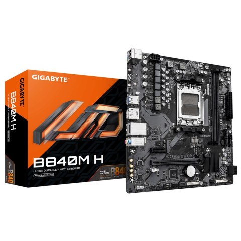 Gigabyte GIGABYTE B840M H płyta główna AMD B840 Gniazdo AM5 micro ATX