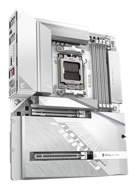 Gigabyte Płyta główna Gigabyte B850 AORUS STEALTH ICE (B850, AM5, ATX, DDR5)
