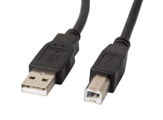Lanberg Kabel USB 2.0 AM-BM 5M czarny