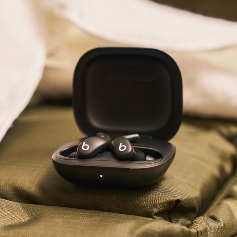 Apple Słuchawki Powerbeats Fit - bezprzewodowe douszne słuchawki sportowe - niedościgniona czerń