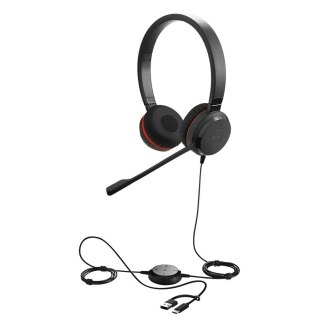 Jabra Słuchawki Evolve 30 II USB-A amp C MS Stereo