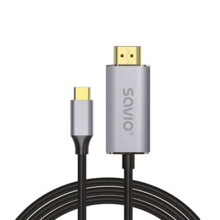 Savio Kabel USB-C-HDMI v2.0 CL-199 2m