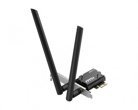 MSI Karta sieciowa Herald BE6500 WiFi 7 PCIe