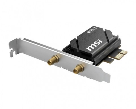 MSI Karta sieciowa Herald BE6500 WiFi 7 PCIe