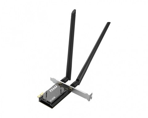 MSI Karta sieciowa Herald BE6500 WiFi 7 PCIe