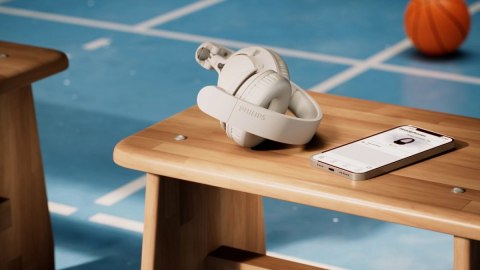 Philips Słuchawki bezprzewodowe TAH4000WT/00 białe