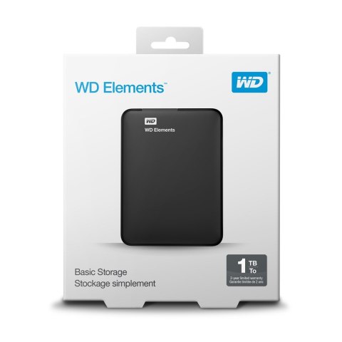 WD Dysk zewnętrzny HDD WD Elements Portable 1TB 2.5 Black