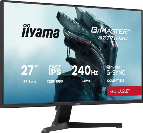 IIYAMA MONITOR IIYAMA LED Fast IPS 27" G2771HSU-B1Red Eagle 240Hz