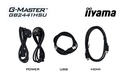 IIYAMA MONITOR IIYAMA LED IPS 23,8" GB2441HSU-B1 Black Hawk 144Hz