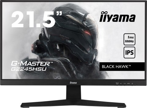 IIYAMA Monitor Iiyama 22 G2245HSU-B2 HDMI DP USB - Płaski ekran - 54,6 cm