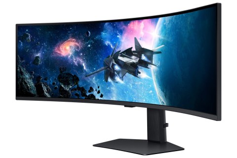 Samsung Samsung G95C monitor komputerowy 124,5 cm (49") 5120 x 1440 px Dual QHD LED Czarny