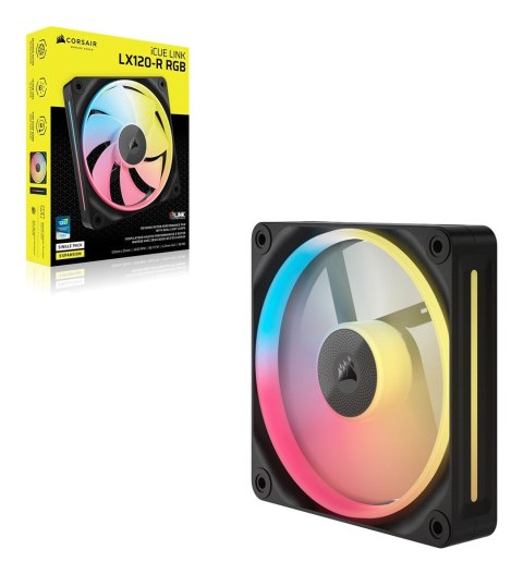 Corsair Wentylator CORSAIR 120*120*25 LX120-R RGB iCUE Link Single