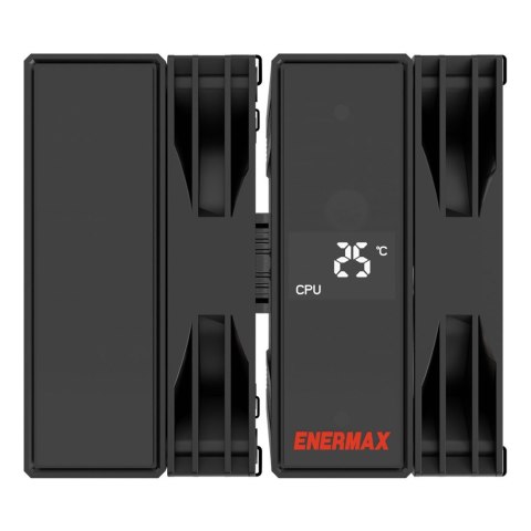 ENERMAX Enermax ETS-TD60D system chłodzenia komputerów Procesor Chłodnica powietrza 12 cm Czarny