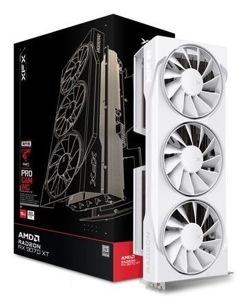 XFX Karta graf. XFX Swift RX 9070 White 3-FAN GAM E 16G