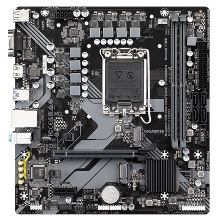 Gigabyte Gigabyte B760M H DDR4 (rev. 1.0) Intel B760 Express LGA 1700 micro ATX