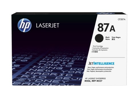Hewlett-Packard HP 87A oryginalny wkład z czarnym tonerem LaserJet