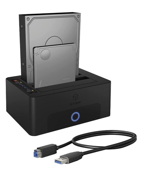 RAIDSONIC ICY BOX IB-1232CL-U3 USB 3.2 Gen 1 (3.1 Gen 1) Type-A Czarny
