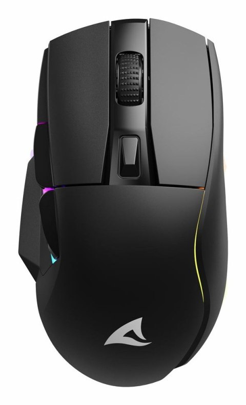 Sharkoon Mysz optyczna RGB Skiller SGM50W czarna + stacja