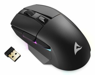 Sharkoon Mysz optyczna RGB Skiller SGM50W czarna + stacja