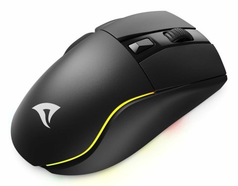 Sharkoon Mysz optyczna RGB Skiller SGM50W czarna + stacja