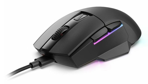 Sharkoon Mysz optyczna RGB Skiller SGM50W czarna + stacja