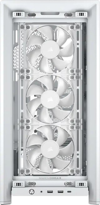 Corsair Obudowa komputera CORSAIR Geh Midi FRAME 4000D RS Mid-Tower, Biały