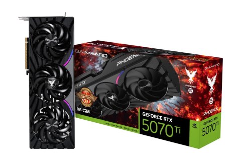 Gainward Karta graficzna GAINWARD GeForce RTX 5070 Ti Phoenix-S GS 16B GDDR7 HDMI/3xDP
