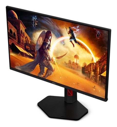 AOC AOC G4 25G4KUR monitor komputerowy 62,2 cm (24.5") 1920 x 1080 px Full HD LED Czarny, Czerwony