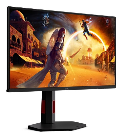AOC AOC G4 25G4KUR monitor komputerowy 62,2 cm (24.5") 1920 x 1080 px Full HD LED Czarny, Czerwony