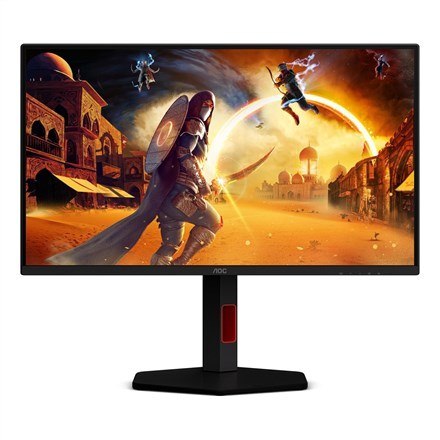 AOC AOC G4 25G4KUR monitor komputerowy 62,2 cm (24.5") 1920 x 1080 px Full HD LED Czarny, Czerwony