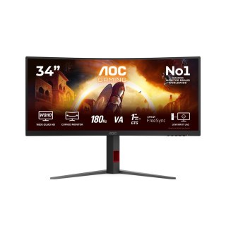 AOC MONITOR AOC LED 34" CU34G4 180Hz