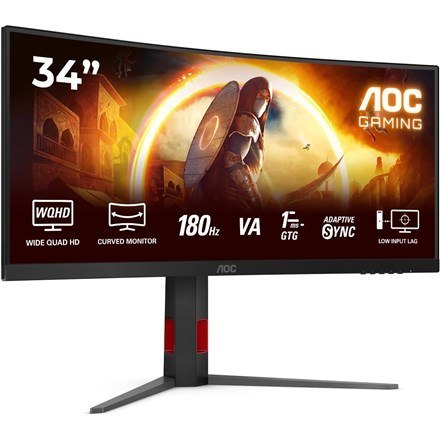 AOC MONITOR AOC LED 34" CU34G4 180Hz
