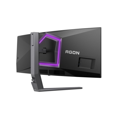 AOC Monitor AOC AGON PRO AG346UCD 86,4cm 34" 3440x1440px Wide Quad HD QD-OLED Czarny, Szary