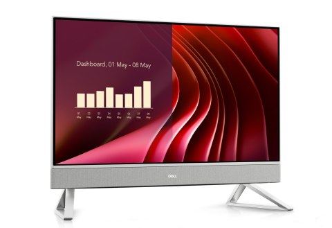 Dell Dell 24 AiO EC24250 i5-1334U 23.8"FHD Matt 16GB DDR5 SSD512 Iris Xe Graphics Cam 5MP WLAN+BT Backlit Kb W11Pro 3Y ProSupport