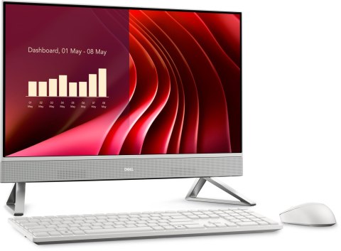 Dell Dell 24 AiO EC24250 i5-1334U 23.8"FHD Matt 16GB DDR5 SSD512 Iris Xe Graphics Cam 5MP WLAN+BT Backlit Kb W11Pro 3Y ProSupport