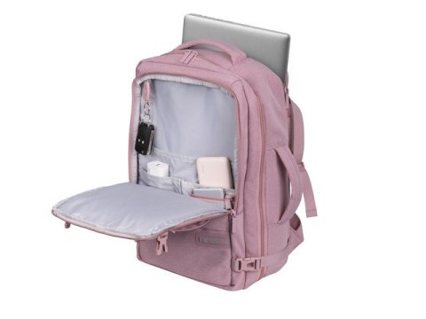 Natec Plecak do laptopa Camel Lite 15.6 cala różowy 19L